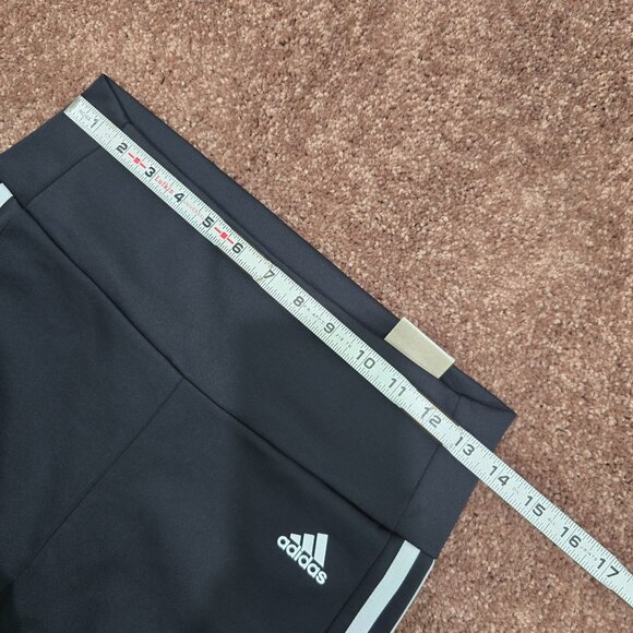 Adidas Leggings Womens Medium 7/8 Length High-Rise Aeroready Black - FLAWS - Picture 3 of 12